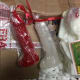 Phallic-shaped candles containing dope produced by the cartels