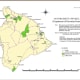The green areas are districts reserved for native Hawaiian homeland.