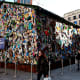 "Save the Beach" is a sculpture composed of beach rubbish picked up by HA Schult.