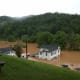 A photograph of Christine McKown's parents home in Clendenin West Virginia. Taken June 24, 2016 after the water began receding.