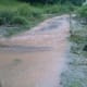 This is actually part of our driveway, not even near the river. This should give you an idea of the power of even runoff water during a record rainfall.