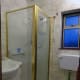 Our toilet, which includes shower and sink.