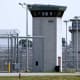 The perimeter of a prison
