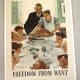 "Freedom From Want," poster art by Norman Rockwell (1943)