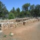 Pueblo ruins above the rim
