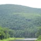 View of Pine Creek from a railroad trestle south of Waterville, PA.