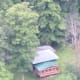 Cabin on the western shore of Pine Creek on private land near Fourmile Run and Colton Point State Park.