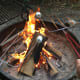 The weather was a bit cooler for our second camping trip. Having a fire each night was a great way to keep warm, not too mention an excellent excuse for making s'mores.