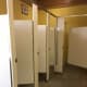 I'll start by saying no one was in here at 5am. (We were going to see the sunrises on the beach). The bathrooms were large and clean.