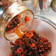 Strain the fruit mixture. Set aside.