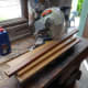 All the wood needed for the trough, ready to cut to length.