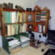 An over view of the desktop with all the cabling done, and everything in its place.