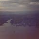View from the observation deck of the World Trade Center, December 1979.
