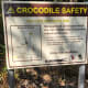 Crocodile warning