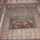 Ceiling ornamentation.