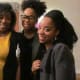 Claudette appears with daughters Wanisha Bey, Jaleesa Carter and Sheena Jones. All three of these ladies have been there for their mother through these difficult times after the death of Walker.