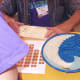 Uganda makes baskets with several different materials that give it the soft colors, including seaweed. This one was made by one of the 300 artisans who make up Uganda Crafts cooperative, many of whom are disabled.