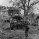 The 334th Infantry Regiment firing on German positions.