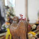 Wooden Carving of a Bird Carving in Swaffham Church