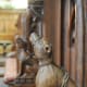 A wooden carving in the Swaffham Church