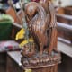 Wooden Carving of a Bird in Swaffham Church