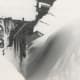 Snowdrifts by a Mountain Chalet