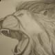 Untitled. The lion has roared . . . who will not fear? (Amos 3:8)