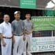 Good Guy at the local Tzu Chi Recycling Education Center. Good Guy with visitors from a Japanese University (On the right is Prof. Murayama of Tokyo Inst of Technology)