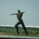 The Willow Man beside the M5, Bridgwater, Somerset