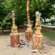 “North Space Ruin” by Jeff Forster in the True North 2019 sculpture exhibit