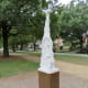 “Oar Barnacles” by Jill Bedgood in the True North 2019 sculpture exhibit
