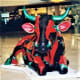 Texas Hot Mama by Ann “Sole Sister” Johnson. Located in the Galleria Mall.