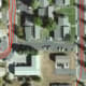 Enlarged Satellite Map View of "Route Study #2" Ride