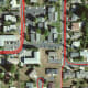 Enlarged Satellite Map View of "Route Study #2" Ride