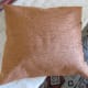 make cushions for the sitting room, out of left-over material.