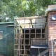 make a chicken coop! (There are always stocks of wood, mesh, plastic.........)
