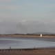 Lowlight pointing up to background of Brean Down