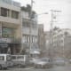 Shopping area in Korea, 1991.