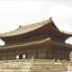 Inside a palace in Seoul. 1991.