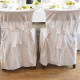 bag-style covers usually come with sashes that can be tightened and secured around the back of the chairs for an accurate fit.