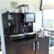 Hot drinks station, executive lounge Hilton Amsterdam.