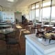 Hilton Amsterdam, executive lounge.