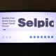 Selpic application showing design screen