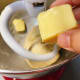 Add butter to the mixture.