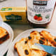 We love to eat toast cinnamon-raisin bread with a lot of butter and jam.