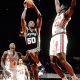 David Robinson's famous perimeter shot.
