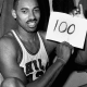 Wilt Chamberlain boasts his 100 score achievement.