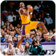 Kobe Bryant hustles for the rebound.