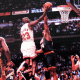 Michael Jordan can penetrate even the tightest defense to score particularly during crunch time.