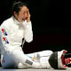 South Korea's Shin A-Lam in floods of tears after a purely technical infringement led to her disqualification in a fencing contest.